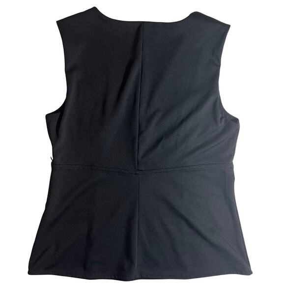 Banana Republic Women's Size M - Ponte Bustier Black  Tank - Picture 5 of 10